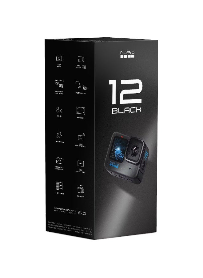 GoPro HERO12 27MP Waterproof Touch Screen 5.3K Action Camera - Image 2